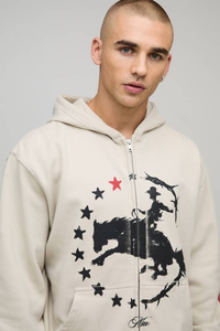 Sudadera con Capucha al por Mayor, 310 g/m², Corte Regular, Felpa, Cierre Doble Completo, Sin Cordón, Sudadera con Capucha con Cierre OEM, Azul, Bordada, Invierno, 100% - Product Image 6