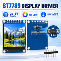 Module d'affichage LCD TFT 1,54 pouce ST7789 240x240 Écran carré couleur Interface SPI 4 fils 3V 5V pour électronique DIY