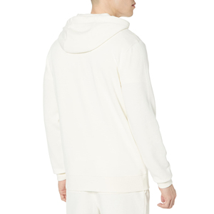 <b>Men's</b> <b>White</b> Cotton Fleece Hoodie Zipper <b>Sweatshirt</b> Set Casual Regular Fit Solid Colour <b>Men</b> Zipper Hoodie - Product Image 6