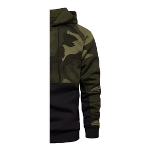 Men's Premium 100% Cotton Knitted Fleece O-<b>Neck</b> Pullover Sweatshirt Eco-Friendly Breathable Embossed Printed Design Front Logo - Product Image 4