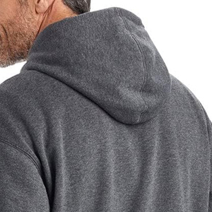 Custom Oversized Men's Hoodies Street Style Print <b>Sweatshirt</b> Pullover XS Bulk Wholesale Plain Blank Winter Thermal Hoodies - Product Image 3