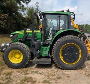 Tondeuse à fléaux montée sur tracteur avec bras télescopique et tête de coupe à fléaux de 1,2 m, portée 22 pieds - Product Image 4