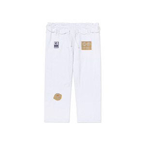 Kimono de BJJ Unisex, Uniforme 100% Algodón, Corte Regular, Ropa Duradera para Artes Marciales, Talla Adulto, Cinturón Blanco - Product Image 3