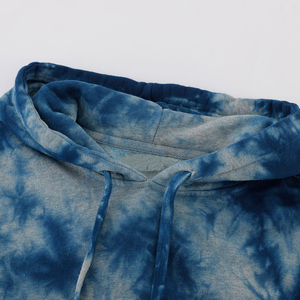 Sweat à capuche en polaire personnalisé, coupe-vent, imprimé numérique tie-dye, de qualité supérieure, en polyester/coton, pour homme, idéal pour l'hiver, en vente - Product Image 4