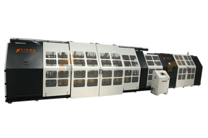 ระบบผลิตเชือกอุตสาหกรรมประสิทธิภาพสูง ช่วงการผลิตสิบสองถึงยี่สิบสี่หน่วย ควบคุมด้วย PLC เครื่องบิดเส้นใยอัตโนมัติ - Product Image 2