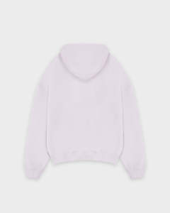 Sweat-shirts à capuche en molleton de coton lavande 500 GSM pour hommes, coupe oversize et épaules tombantes, personnalisables avec logo, style streetwear, production en gros - Product Image 4