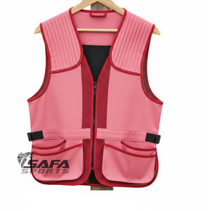 Gilet de chasse premium SAFA SPORTS pour la chasse aux oiseaux, orange vif, avec sac de transport et porte-cartouches - Product Image 5