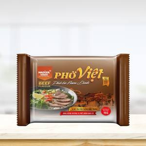 Nadisa Beef <b>Rice</b> Noodles <b>Instant</b> Pho Bowl Dried 24 Months Shelf Life Ready 4 Minutes OEM Export Vietnam Includes Chili Sauce - Product Image 1