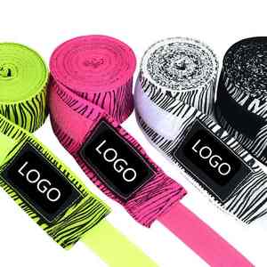 Vendas de Boxeo Personalizadas con Logotipo, Vendas para Manos para Uso en Gimnasio, Protección Deportiva Multicolor Personalizada - Product Image 1