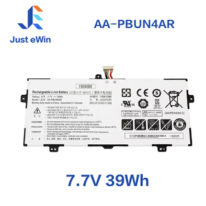 ของแท้ AA-PBUN4AR แบตเตอรี่สำหรับซัมซุง ซีรีส์ 9 940X3L 900X5L NP900X5L NP940X3L 900X5L คอมพิวเตอร์โน้ตบุ๊ค 7.7V 39Wh 5120mAh - Product Image 1