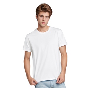 T-shirts à manches courtes pour hommes en coton 100% avec impression personnalisée sur le devant, 120g - Écologiques, respirants, séchage rapide, coupe classique - Product Image 1