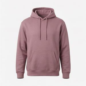 Sweat à capuche de luxe pour homme, épais et surdimensionné, 100% coton peigné lourd, écologique, teint uni personnalisé, hiver, vente en gros - Product Image 1