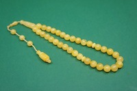 Perles de prière islamiques musulmanes Dhikr 33-Tasbeeh, écologiques, faites à la main en résine avec pompon, religieuses FAIZA CRAFT