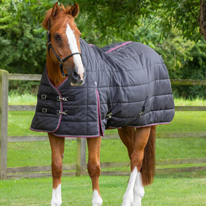 Mantas para Caballos de Nailon de Primera Calidad Hechas a Medida, Resistentes e Impermeables, con Solapa Cruzada para la Cola, al Mejor Precio - Product Image 1