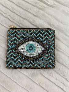 Portefeuille à pièces en perles fait main, petit format carré, au meilleur prix - Product Image 4