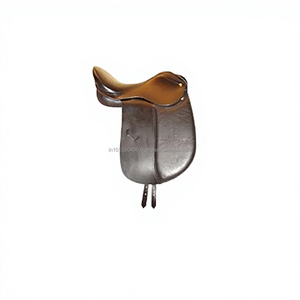 Silla de doma inglesa personalizable de cuero genuino de alta calidad para deportes y entrenamiento ecuestre - Product Image 3