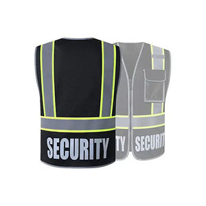 เสื้อกั๊กนิรภัยกันน้ำสะท้อนแสงรุ่น Ansi Class 2 EN ISO 20471 Class 1ชุดทำงานขายส่งโลโก้ตามสั่ง - Product Image 3