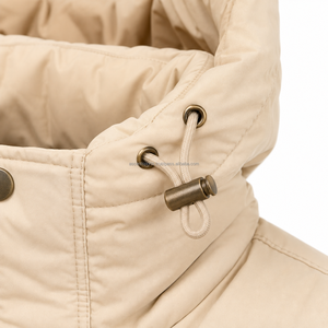 Veste d'hiver longue imperméable pour homme, parka épaisse et chaude, rembourrée, coupe-vent, à capuche, pour le ski, la neige, les activités de plein air, style décontracté, grande taille - Product Image 5