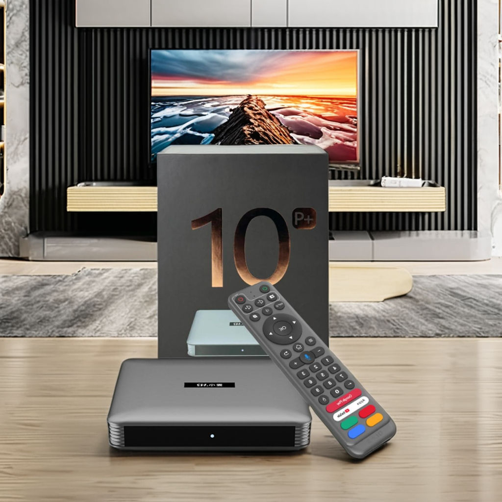 Authentic SVICloud 10P+ Android 12 TV Box with 4+64GB Quad Core