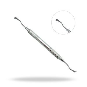 Instrument dentaire Medtrust Surgical Heavy Tartar Hoe en acier inoxydable, instrument manuel de détartrage dentaire réutilisable - Product Image 2
