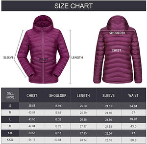 Chaqueta de Invierno para Mujer, Impermeable, Cortavientos, Transpirable, Ecológica, de Pana, con Logotipo, Ligera, con Capucha, Relleno de Algodón, con Detalles Desmontables - Product Image 5