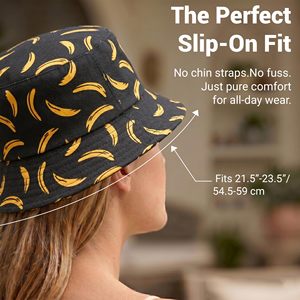 Men Women Packable Bucket <b>Hat</b> Printed Fisherman <b>Hat</b> for Outdoor Wear OEM Custom Bulk - Product Image 5