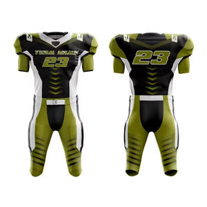 Uniforme de Fútbol Americano, Jersey y Pantalones para Equipo Profesional, Logotipo Personalizado, Marca Privada, OEM, Venta al Por Mayor, Ropa Deportiva Estadounidense, Poliéster - Product Image 4