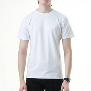 เสื้อยืดผู้ชายสั่งทำไซส์ต่างๆ คุณภาพดีที่สุด ผ้าฝ้าย 100% น้ำหนักเบา ระบายอากาศได้ดี แห้งเร็ว สีพื้น หลายสี - Product Image 3