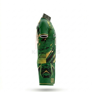 Uniformes de Fútbol Personalizados con Pantalones Cortos a Juego, Fabricante OEM, Suministro al por Mayor para Academias y Clubes de Fútbol - Product Image 3