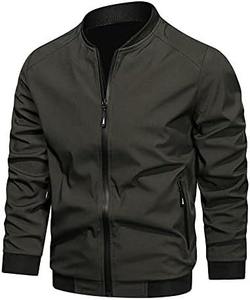 Chaqueta Safari para Hombre, Estilo Urbano, Informal, Transpirable, de Lona, con Cierre Frontal, para Otoño, Acabado Impermeable, Secado Rápido - Product Image 6