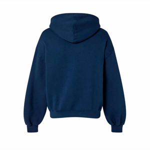 เสื้อฮู้ดดี้ทรงบ็อกซี่ ผ้าฝ้าย 100% คุณภาพสูง เนื้อผ้าเฟรนช์เทอร์รี่หนานุ่ม สำหรับฤดูหนาว ทรงโอเวอร์ไซส์ ปักโลโก้ - Product Image 4
