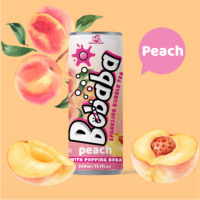 Toptan Madam Hong Armut + Kavun 330ML Gazlı Meşrubat Patlayan Boba İçeceği