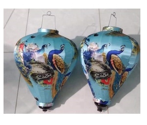 Vietnam Handmade Bamboo Silk Lantern 100% Handmade Traditional Craft for <b>Outdoor</b> New Year Holiday Wedding Decor - Product Image 1