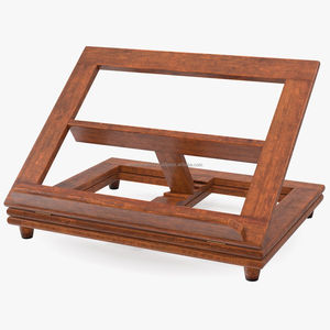 Rehal en bois artisanal écologique, pliable et réglable, support de livre moderne pour l'étude du Coran, de la Bible et des livres de cuisine, idéal pour une utilisation sur le bureau - Product Image 5