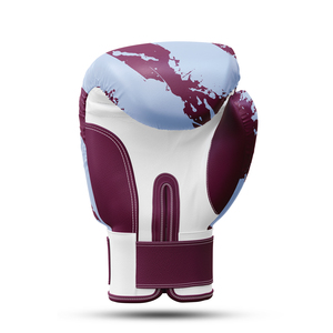 ถุงมือชกมวยหนังแท้พร้อมตะขอปิดแบบห่วงอุปกรณ์ศิลปะการต่อสู้ระดับมืออาชีพสำหรับฉากกีฬา - Product Image 4