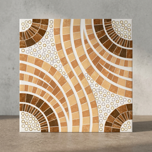 Carrelage en céramique émaillée gaufrée série Punch 30x30cm, meilleure qualité, carrelage en porcelaine pour sol de maison et de bureau, aspect marbre poli émaillé - Product Image 6