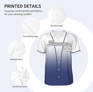 Camiseta de Béisbol Unisex de Alta Calidad, Transpirable, Tallas Grandes, Duradera, 100% Algodón Orgánico, Ajuste Cómodo, Secado Rápido, Personalizable - Product Image 6