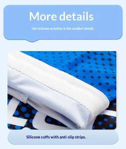 Gradient Summer Ice Silk <b>Sunscreen</b> Sleeves - Unisex Anti-UV Cooling Arm Sleeves for Cycling, Driving, and Outdoor Sports - Product Image 6