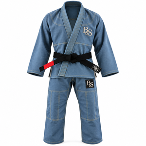 Kimono de Jiu Jitsu Brasileño de Alta Calidad, 100% Algodón, Marca Gi, 440g, Transpirable - Product Image 1