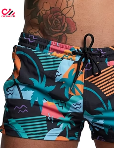 Trajes de Baño de Alta Calidad, Ecológicos, Transpirables, 100% Poliéster, Ligeros, de Secado Rápido, con Cierre de Cordón, Shorts de Playa para Verano - Product Image 3