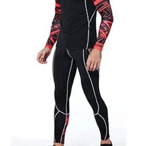 Conjunto de Rashguard de Rendimiento Superior para Hombre, Transpirable, para Entrenamiento, Fitness y Ropa Deportiva - Product Image 6