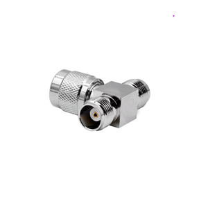 Adaptador en T Tipo N Hembra a Macho a Hembra, Acoplador Coaxial RF de 3 Vías, 50 Ohmios, Conector Divisor en Forma de T de Latón Macizo - Product Image 2