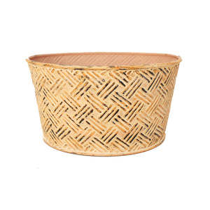 Pot de fleurs décoratif contemporain au design minimaliste pour la décoration de la maison, du balcon et du patio - Product Image 3