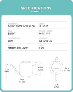 Eco Friendly Water <b>Can</b> For <b>Indoor</b> And Outdoor Plant <b>Watering</b> With Long Spout And Comfortable Grip Handle - Product Image 3