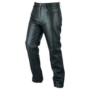 Plus Size Women's Black Leather Look Moto Biker Pants Straight Fit High Waist Full Length Autumn Style Casual Streetwear - Product Image 5