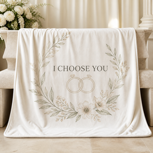 Couverture personnalisée en polaire flanelle avec sublimation photo, nom, texte et logo imprimés - Product Image 1