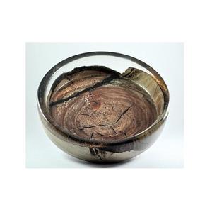 Tazón Único de Madera de Acacia con Resina Epoxi, Acabado Natural, Diseño Artístico de Resina Fluida, Libre de BPA, para Decoración de Mesa de Boda y Regalos - Product Image 3