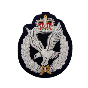 Badges et écussons personnalisés de la franc-maçonnerie, brodés en bullion, en forme de cœur et de fleur, en feutre non tissé, sans nickel, avec paillettes, haute qualité, faible coût - Product Image 5