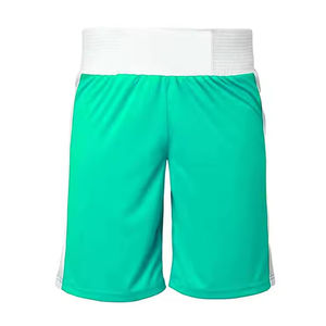 Pantalones Cortos de Muay Thai Negros Modernos de Poliéster de la Mejor Calidad, Pantalones Cortos de Boxeo para Hombres, Mujeres, Jóvenes y Adultos - Product Image 4