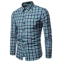 Penjualan Langsung Pabrik Kemeja Kasual Pria Satin Anti-Kusut Bahan Polyester/Katun Bernapas Model Slim Fit untuk Pernikahan Musim Semi 2026